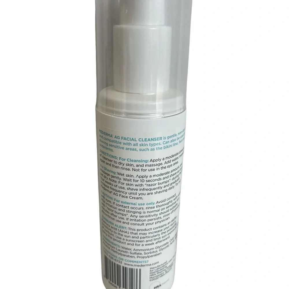 Mederma Advanced Dry Skin Therapy Facial Cleanser 6 fl oz New
